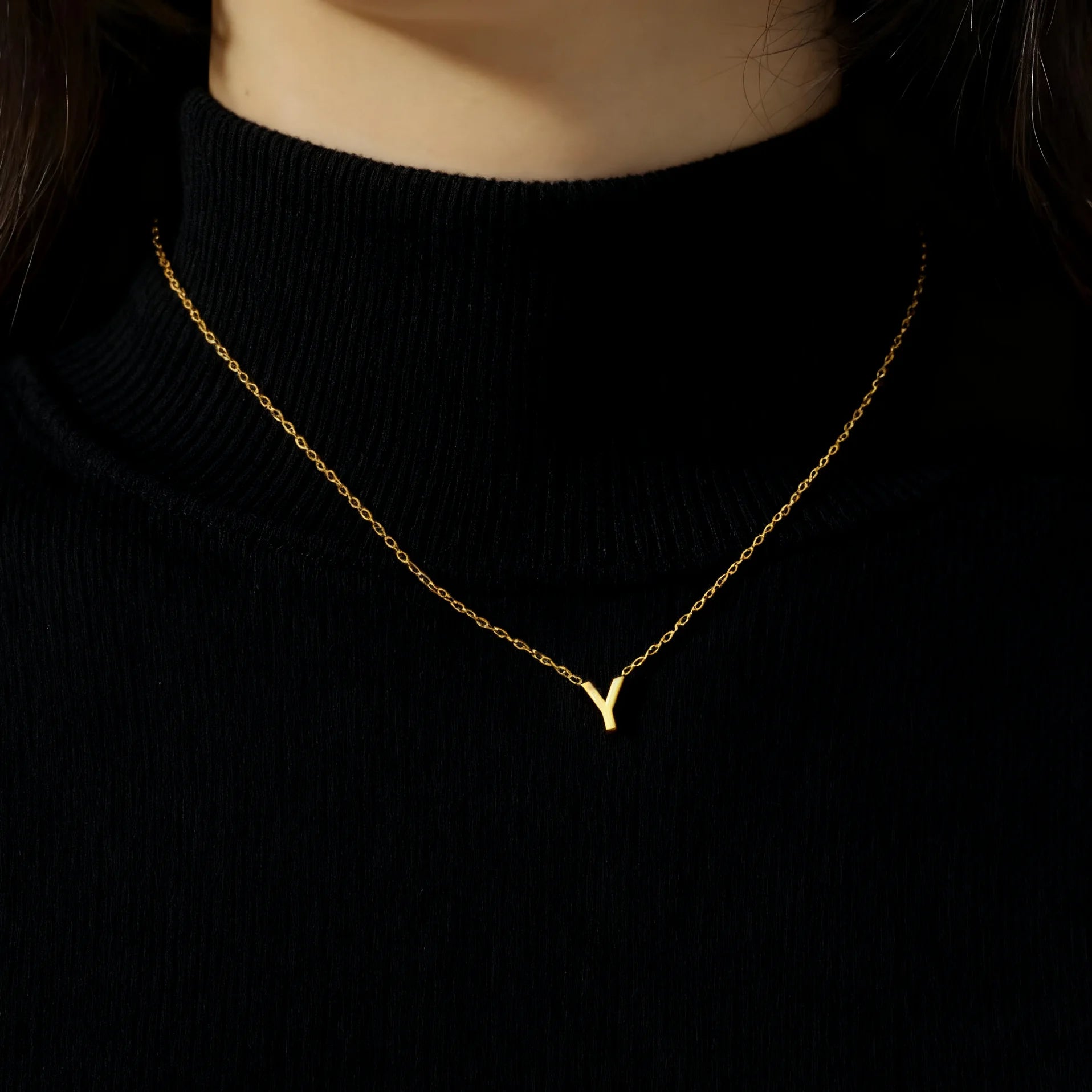 Collier Initiale Élégance