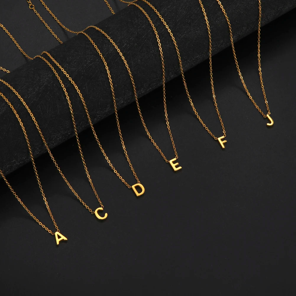 Collier Initiale Élégance