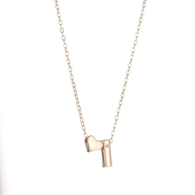 Collier Initiales Amour