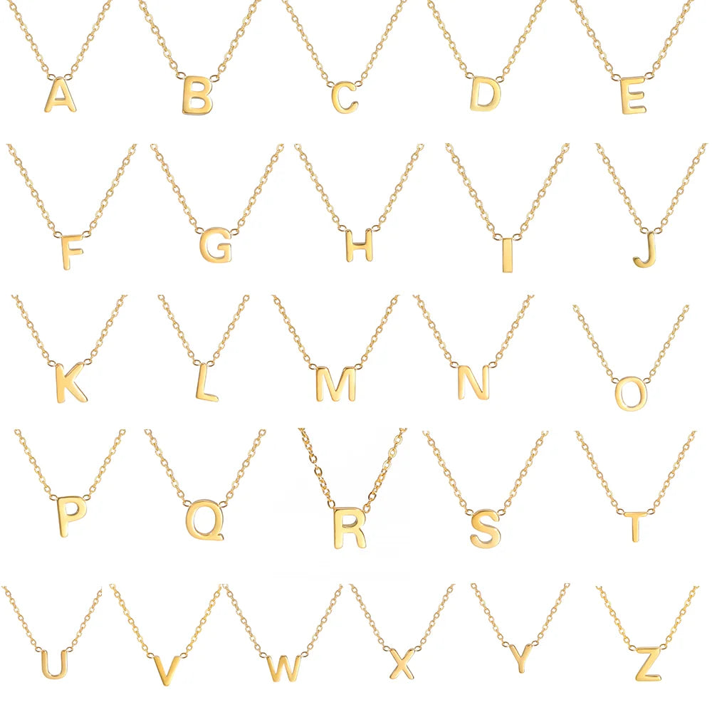 Collier Initiale Élégance