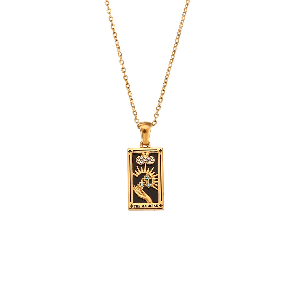 Collier Tarot Mystique
