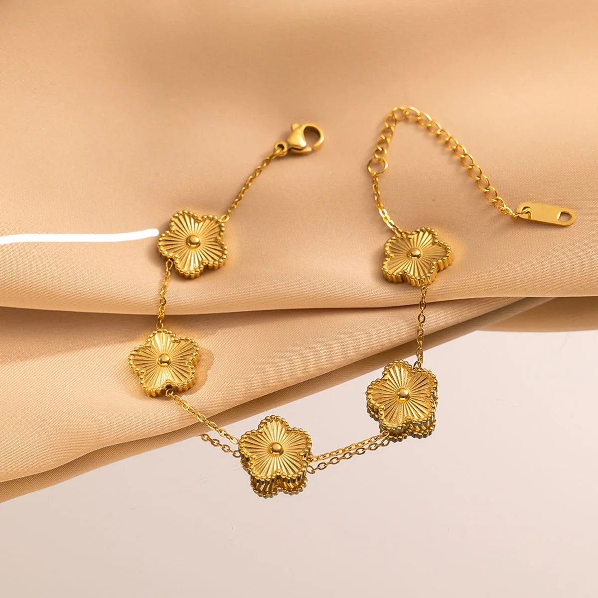 Bracelet Fleur Doré
