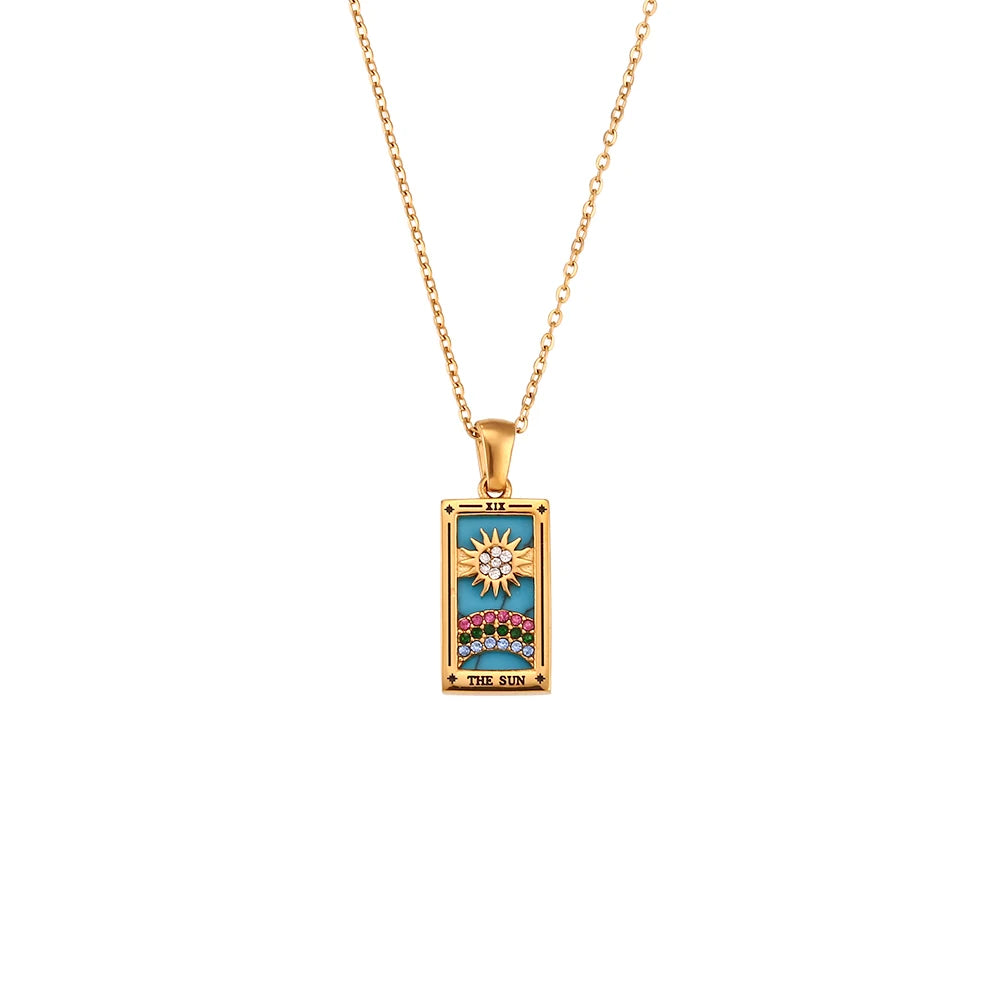 Collier Tarot Mystique