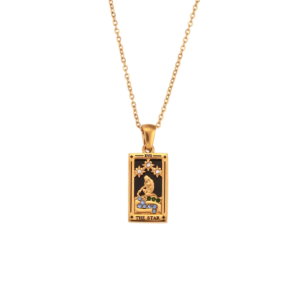 Collier Tarot Mystique