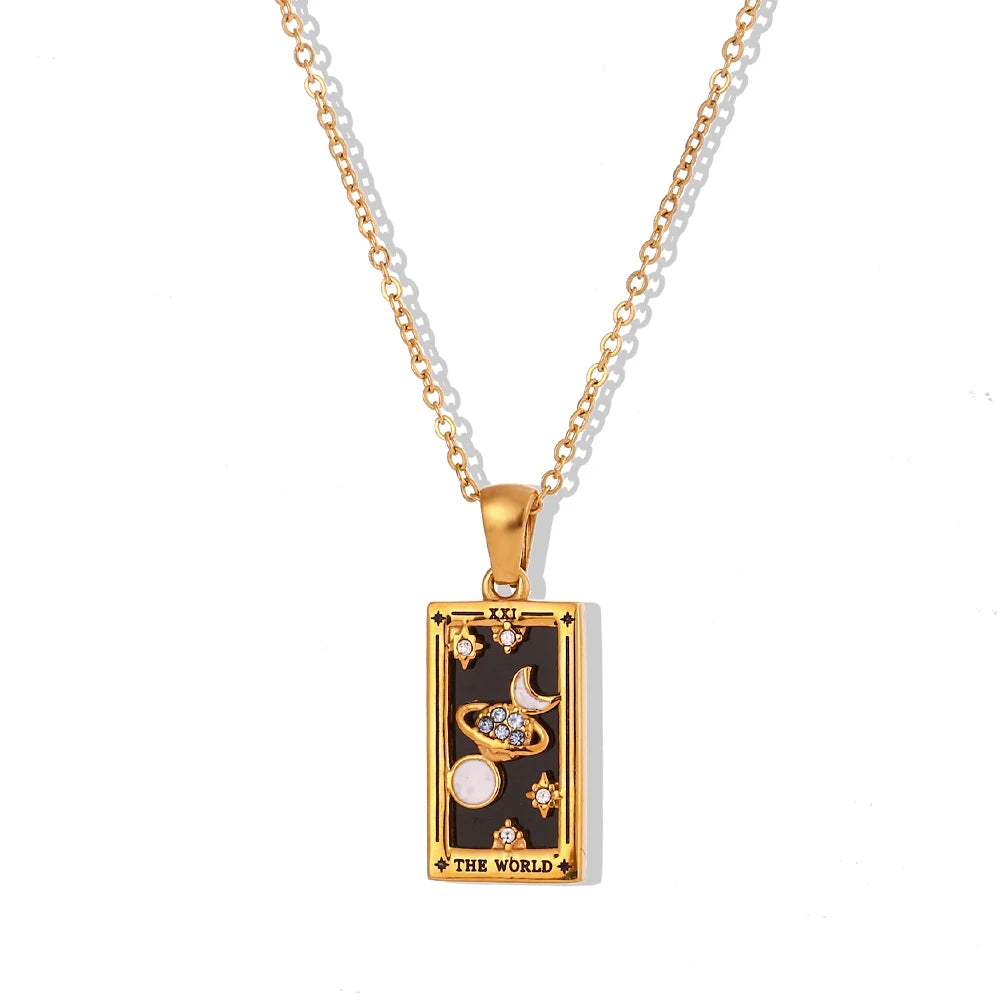 Collier Tarot Mystique