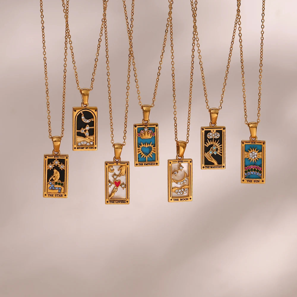 Collier Tarot Mystique